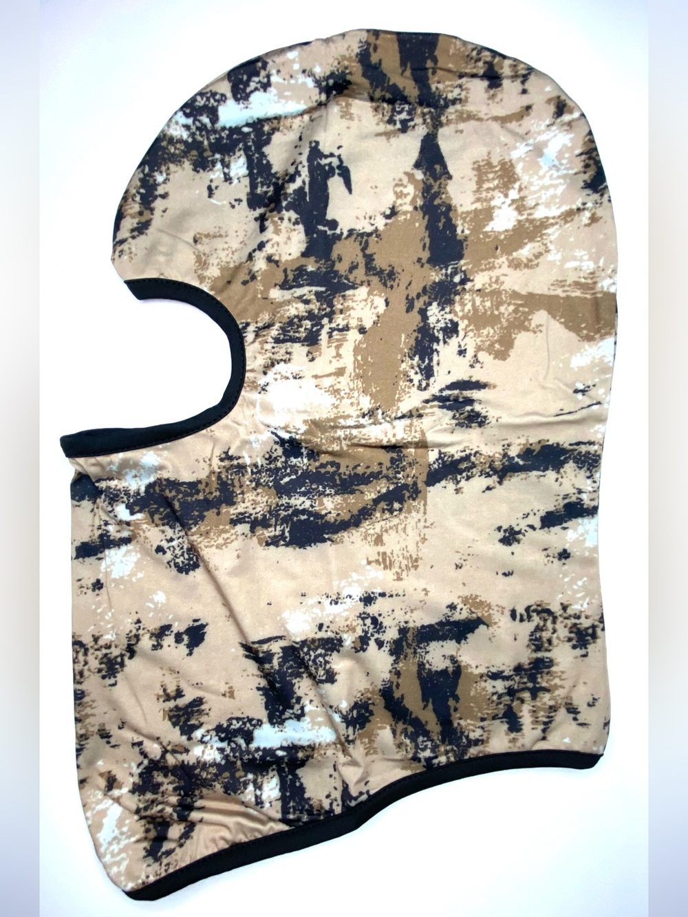 Men’s Tactical Camouflage Balaclava Mask - Beige/Black